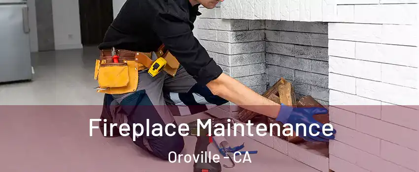  Fireplace Maintenance Oroville - CA
