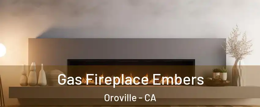  Gas Fireplace Embers Oroville - CA