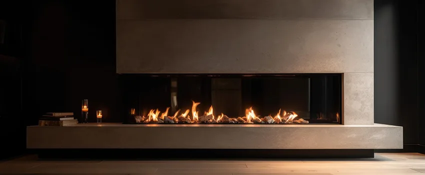Gas Fireplace Ember Bed Design Services in Oroville, California