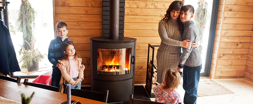 Morso Cast Iron Fireplace Insert Installation in Oroville, California
