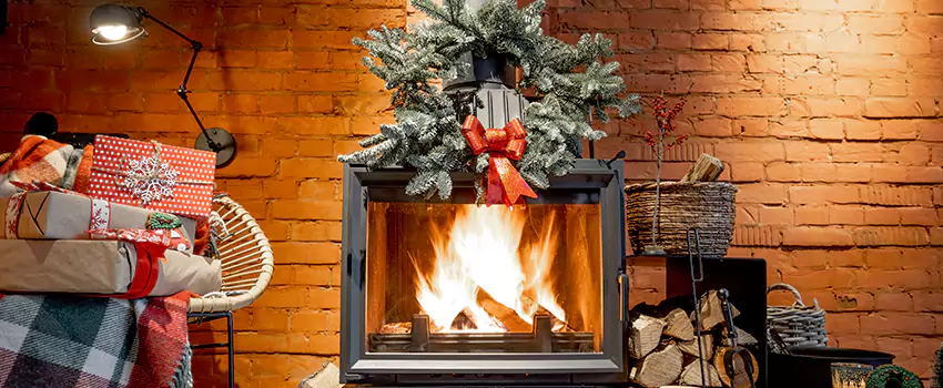 Travis Industries Linear Gas Fireplace Installation in Oroville, California